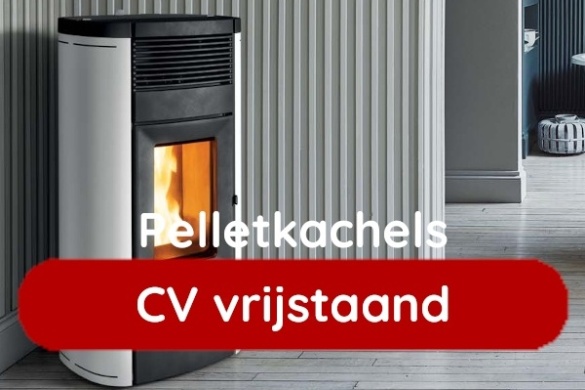 Pelletkachels CV vrijstaand
